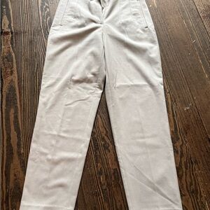 Zara Women’s Light Beige Pants - High Waisted